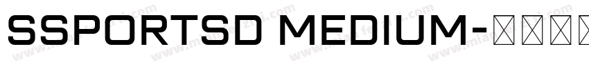 SSportsD Medium字体转换